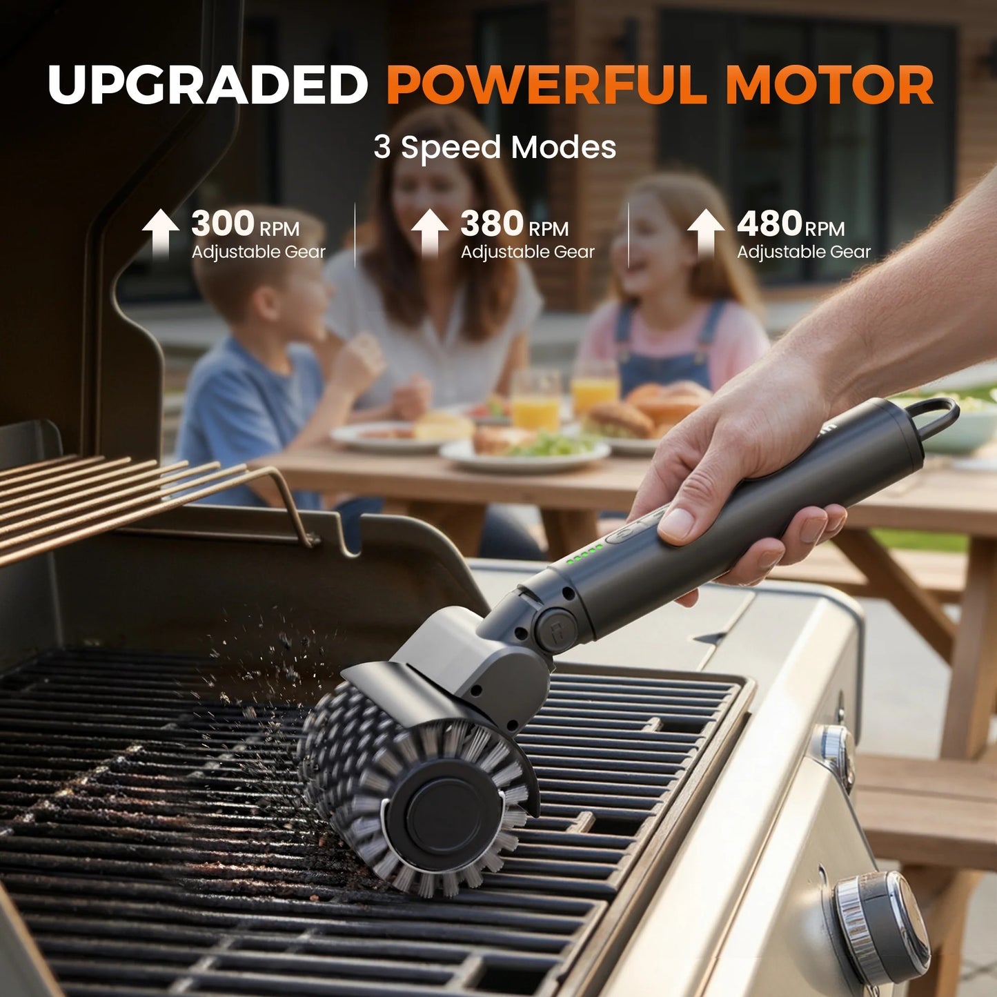 Leebein Electric Grill Brush for Outdoor