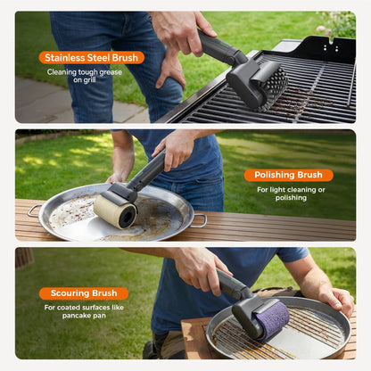 Leebein Electric Grill Brush for Outdoor